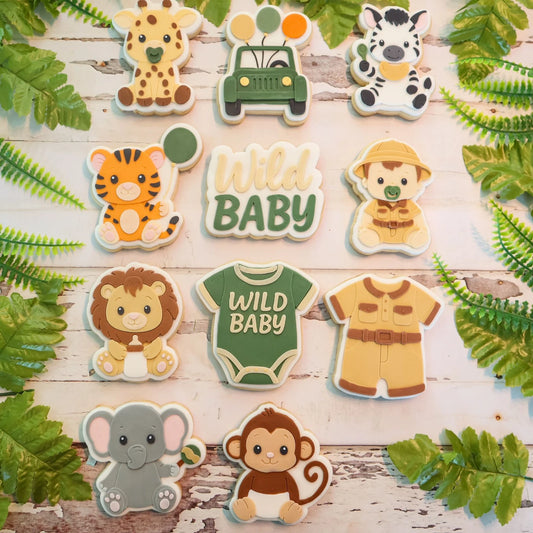 Wild Baby Safari Set by Cookie Cutters TR