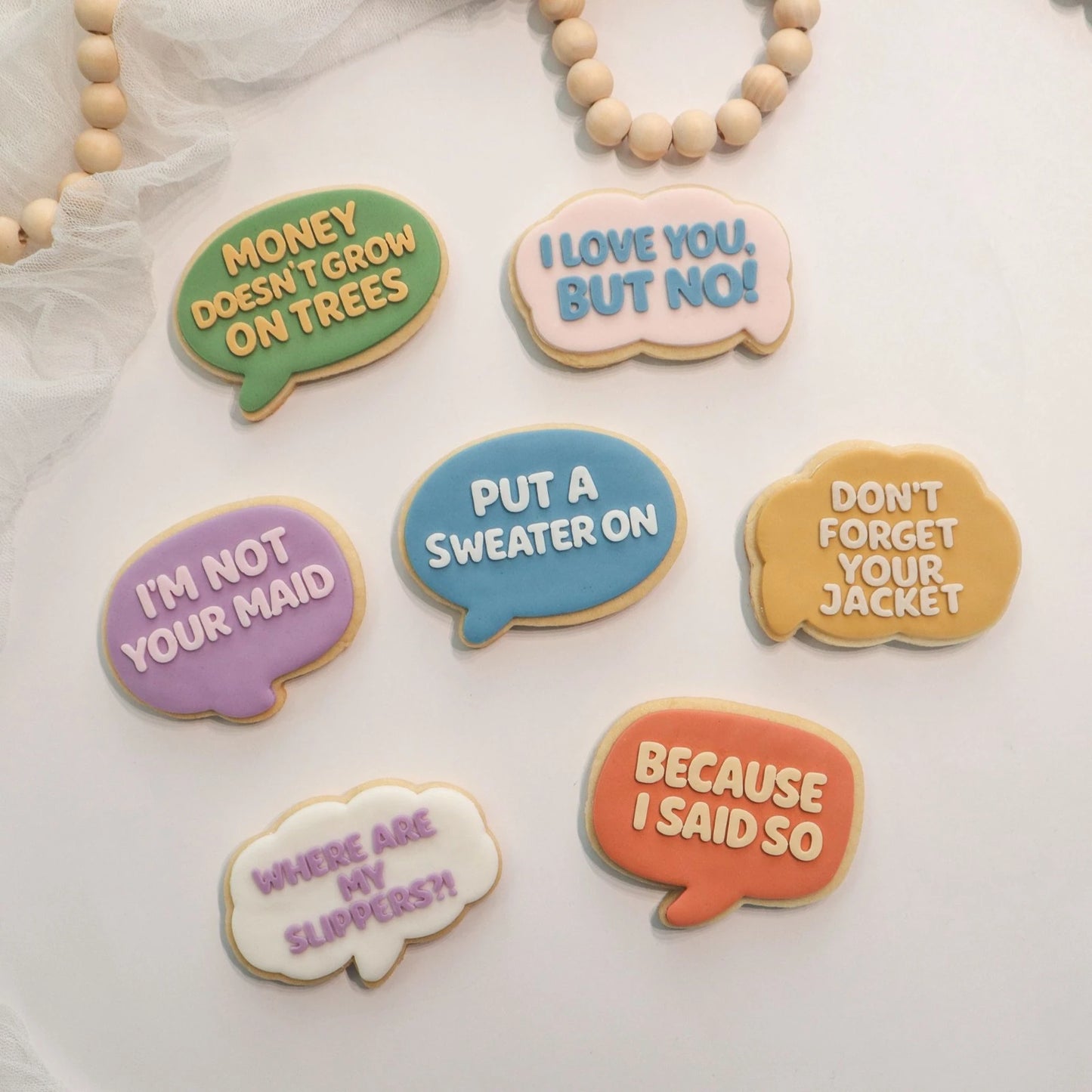 Fun Mum statements Set by Cookie Cutters TR