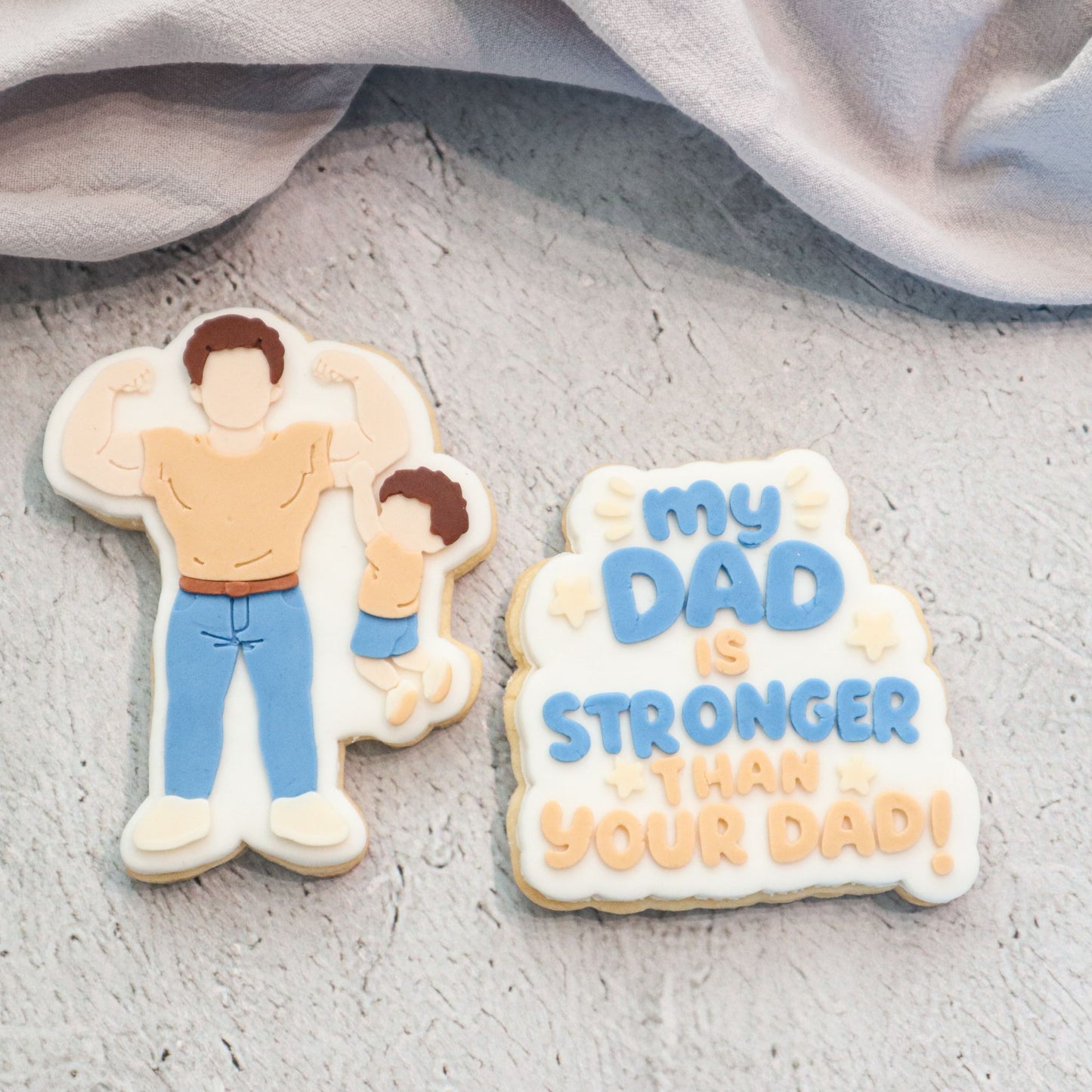 Strong Dad Set by Cookie Cutters TR