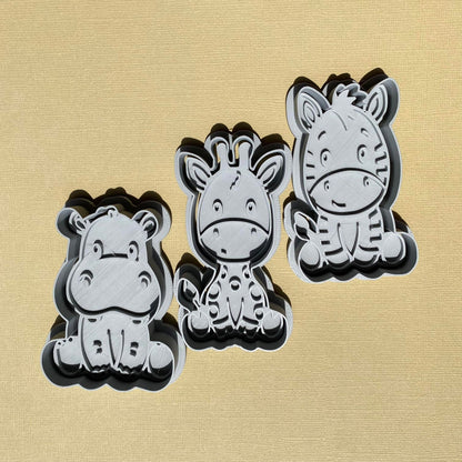 Safari Animals Cookie Cutters
