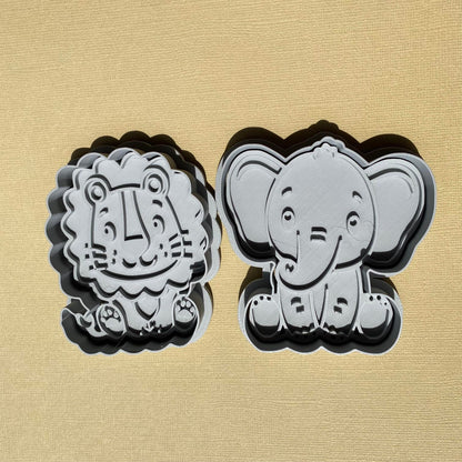 Safari Animals Cookie Cutters