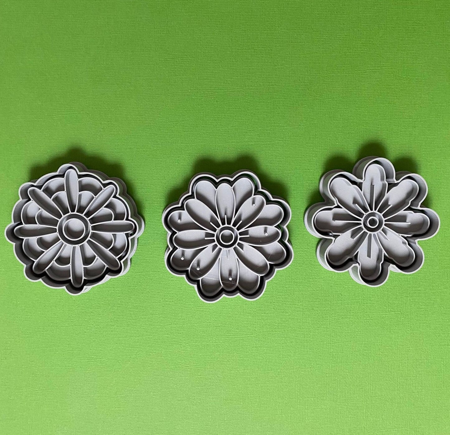 Flower cookie cutters