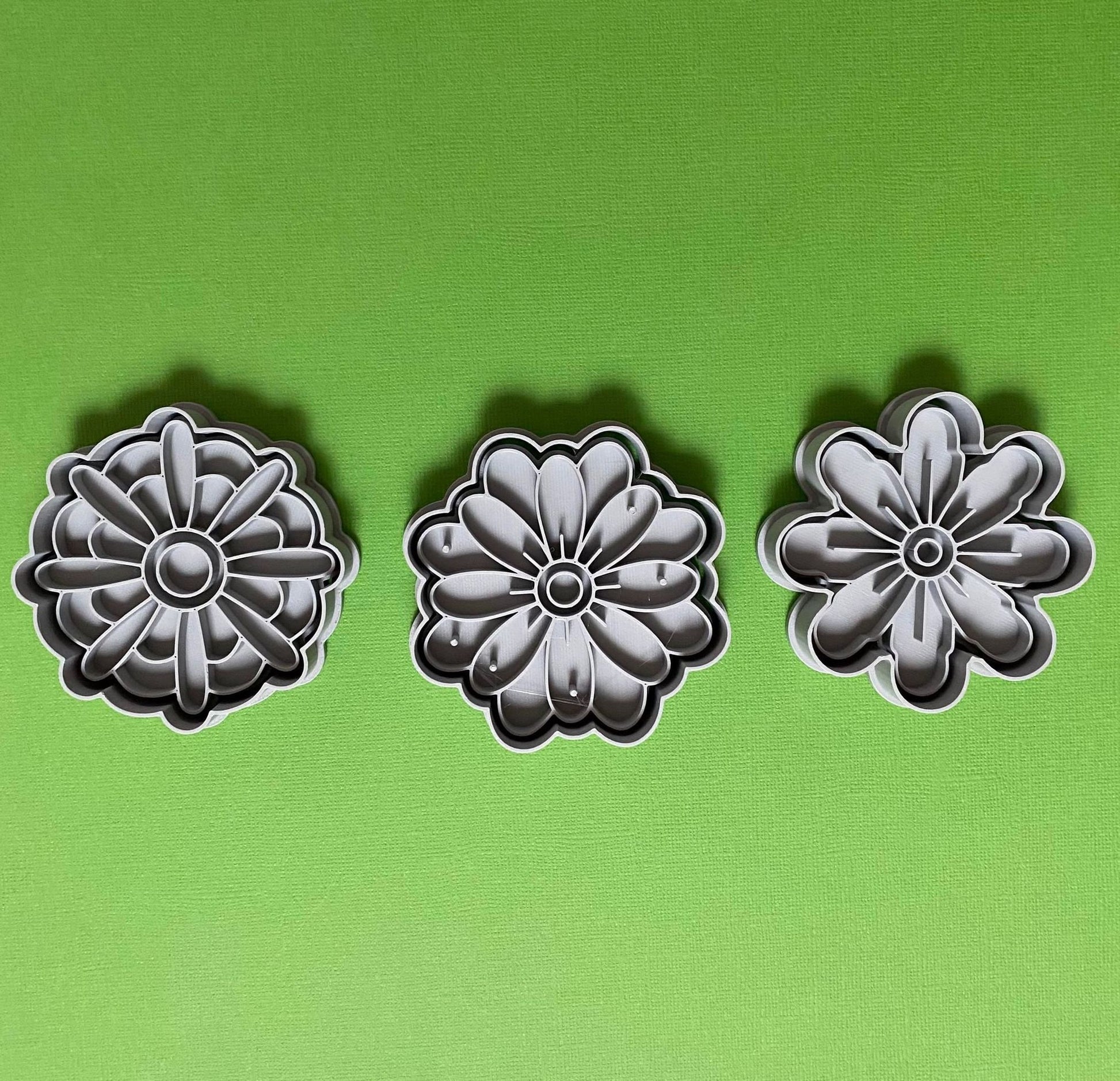 Flower cookie cutters