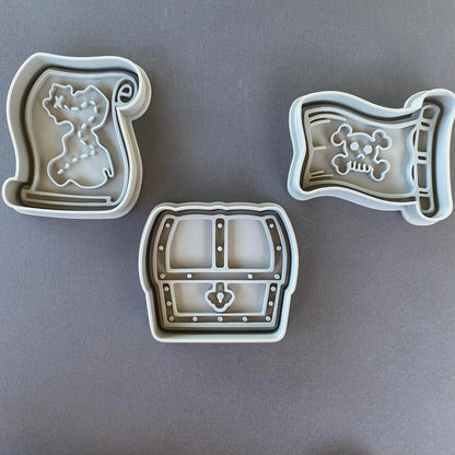 Pirate cookie cutters