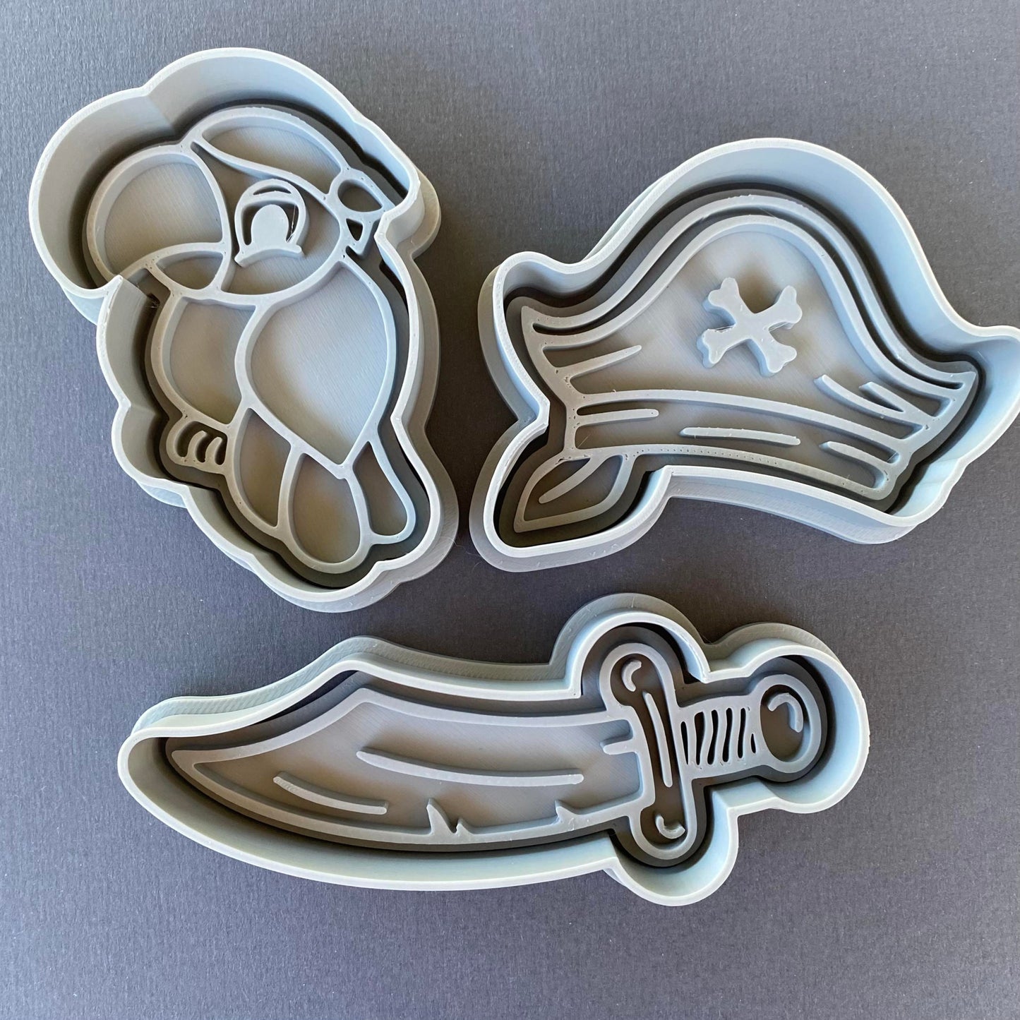 Pirate cookie cutters